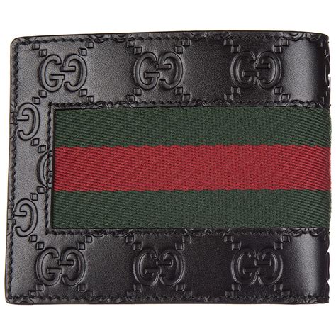 gucci black card wallet|Gucci card wallet men.